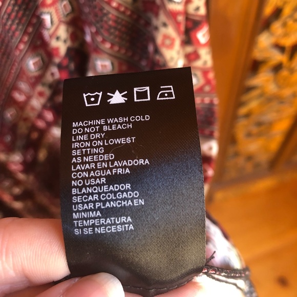 NWT Perceptions Belted Babydoll Sleeveless Dress - Picture 5 of 9